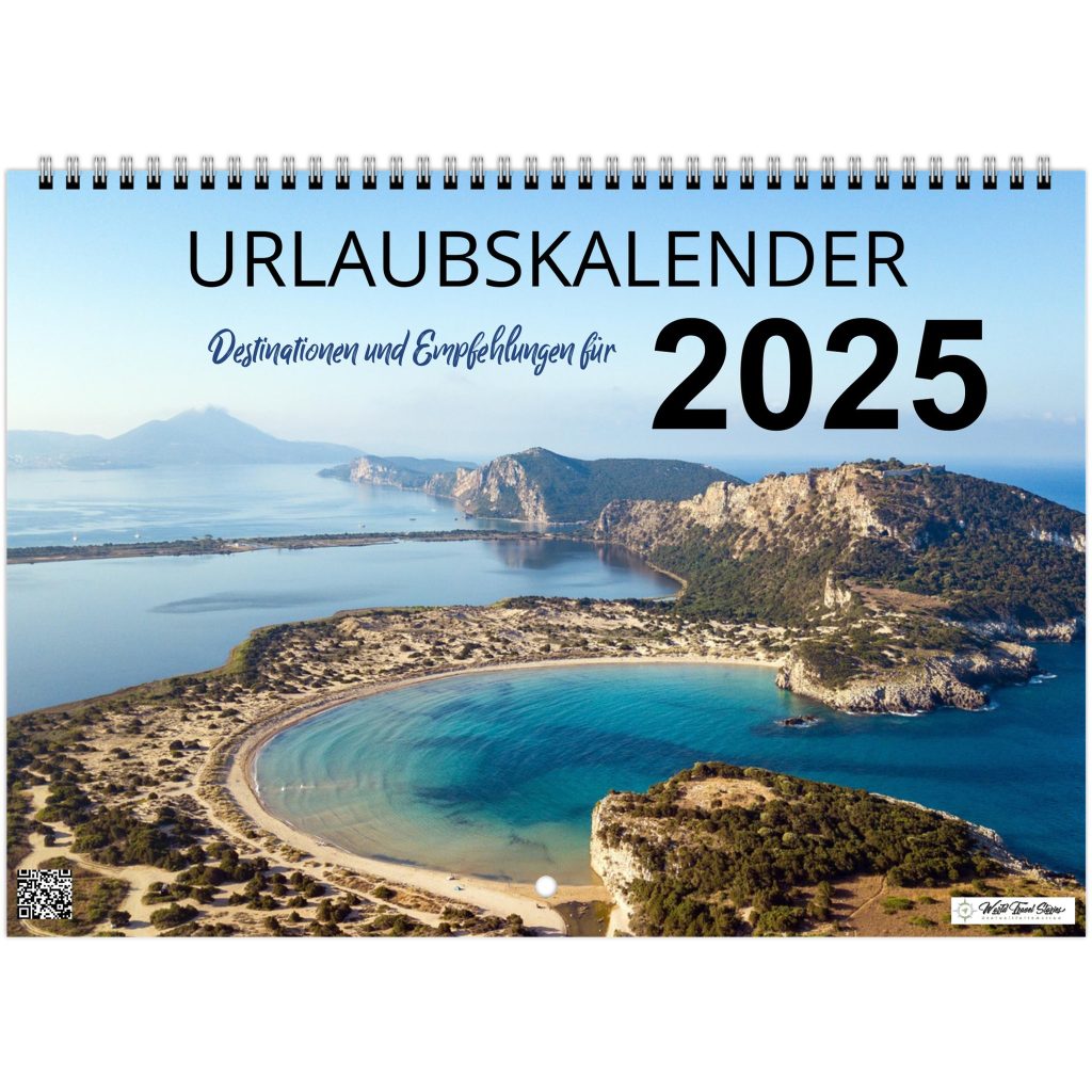  der ultimative Urlaubskalender 2025 - Reisetipps und Empfehlungen Illustration 
